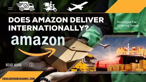 does amazon deliver internationally.